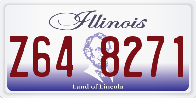 IL license plate Z648271