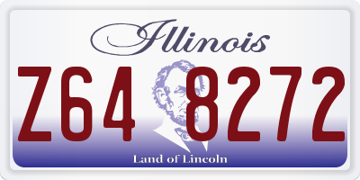IL license plate Z648272