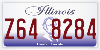 IL license plate Z648284
