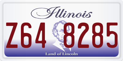 IL license plate Z648285