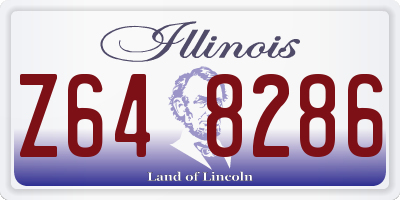 IL license plate Z648286