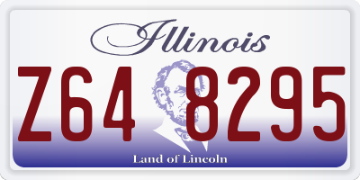 IL license plate Z648295