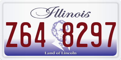 IL license plate Z648297