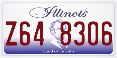 IL license plate Z648306