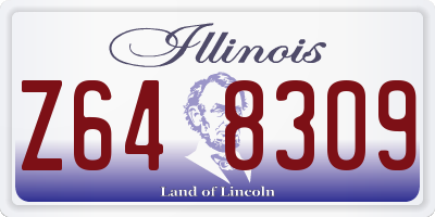 IL license plate Z648309