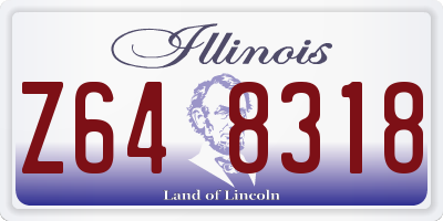 IL license plate Z648318