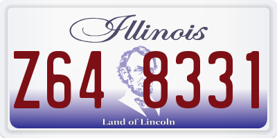 IL license plate Z648331