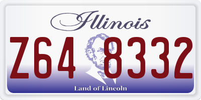 IL license plate Z648332