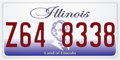 IL license plate Z648338