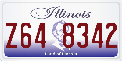 IL license plate Z648342