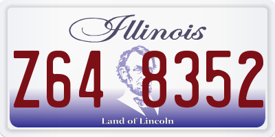 IL license plate Z648352