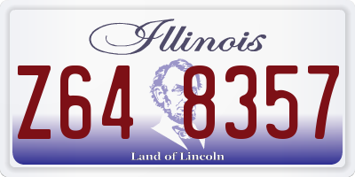 IL license plate Z648357