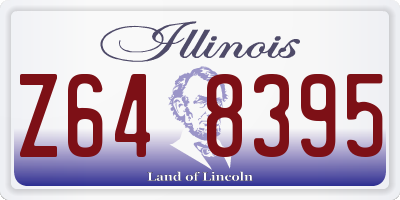 IL license plate Z648395