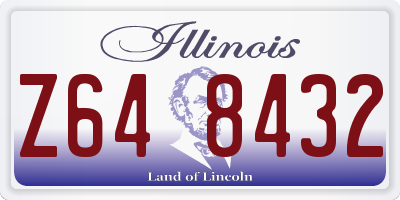 IL license plate Z648432