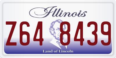 IL license plate Z648439