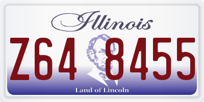 IL license plate Z648455