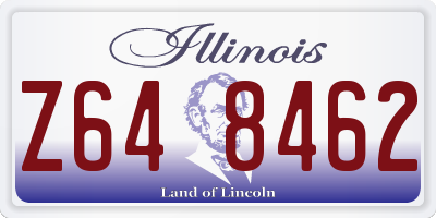 IL license plate Z648462