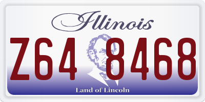 IL license plate Z648468