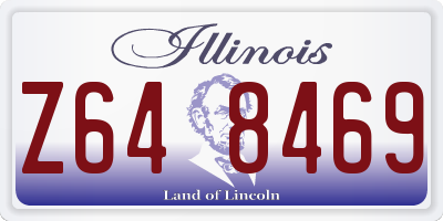 IL license plate Z648469