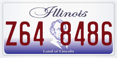 IL license plate Z648486