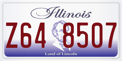 IL license plate Z648507