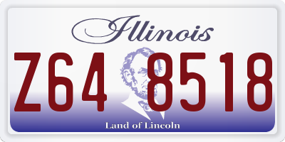 IL license plate Z648518