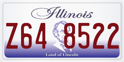 IL license plate Z648522