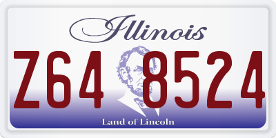 IL license plate Z648524