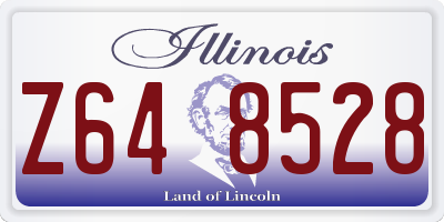 IL license plate Z648528