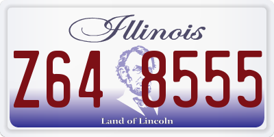 IL license plate Z648555