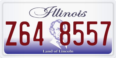 IL license plate Z648557