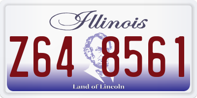 IL license plate Z648561