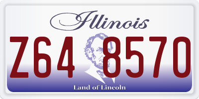 IL license plate Z648570
