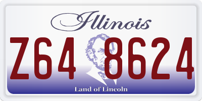 IL license plate Z648624