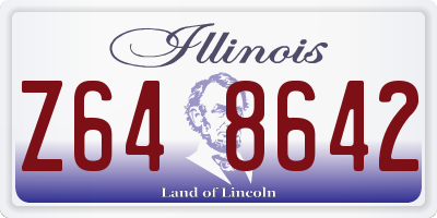 IL license plate Z648642