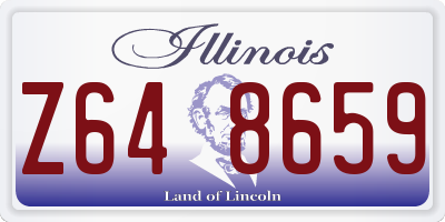 IL license plate Z648659