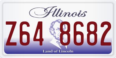 IL license plate Z648682
