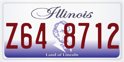 IL license plate Z648712