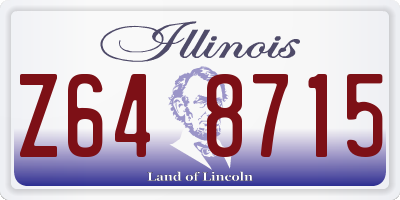 IL license plate Z648715