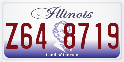 IL license plate Z648719