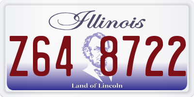 IL license plate Z648722