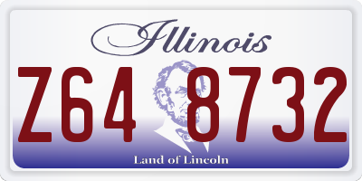 IL license plate Z648732