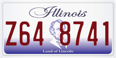 IL license plate Z648741