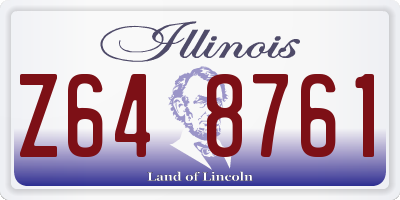 IL license plate Z648761
