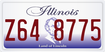 IL license plate Z648775