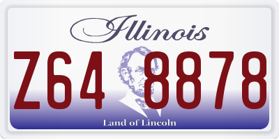 IL license plate Z648878