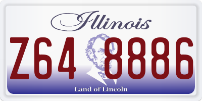IL license plate Z648886