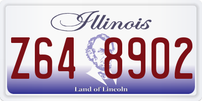 IL license plate Z648902