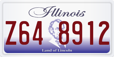 IL license plate Z648912