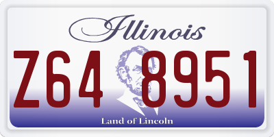 IL license plate Z648951